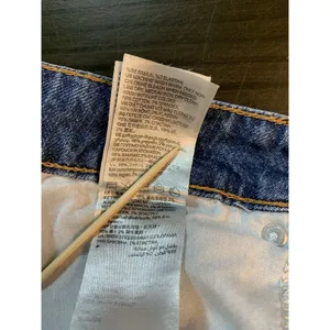 H&M Regular Waist Jean Shorts‎ Womens 10 Medium Wash Denim Festival DIY Cut Off thumbnail 9