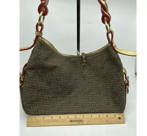 Dooney & Bourke Fabric Shoulder Bag Over Signature thumbnail 4