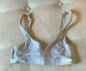 Intimissimi Women's Plunge Bralette in Grey Size Small thumbnail 1