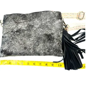 New Artisan Western-style crossbody bag cowhide calf hair Crafted Rodeo Boho thumbnail 6