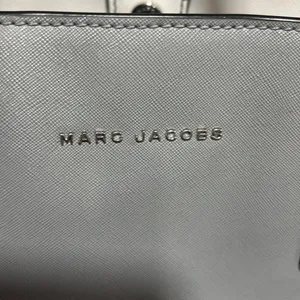Marc Jacobs grey and white sidekick tote thumbnail 5