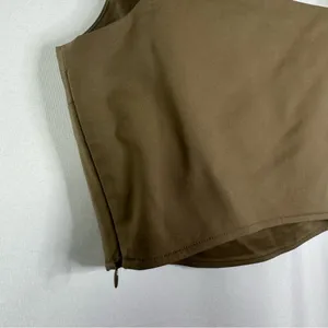 & Other‎ Stories Light Brown Square Neck Crop Tank Top 2 thumbnail 4