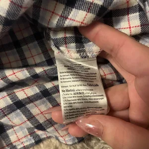 Cotton On Button Up Plaid Cute Ruffle Hem Short Sleeve Cropped Polo thumbnail 4