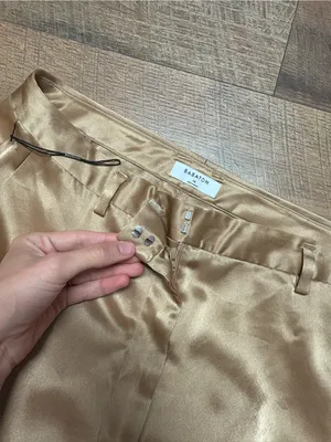Babaton Aritzia Refined Satin Cargo Trouser Pants Size 14 thumbnail 5