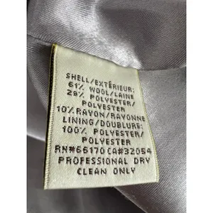 Anthropologie Elevenses Master Car Beige Tan Wool Blend Puff Sleeve Peacoat 4 thumbnail 10
