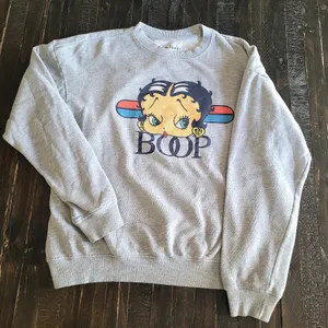 Betty‎ Boop Crewneck Sweatshirt Womens Size Small thumbnail 1