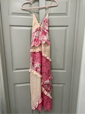 For Love & Lemons Rosalyn Maxi Dress size small thumbnail 3