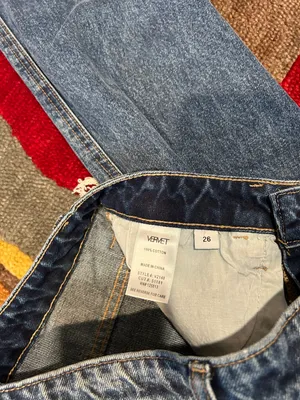 Vervet Los Angeles Jeans Straight Leg Denim Distressed Ankle Size 26 Waist thumbnail 4