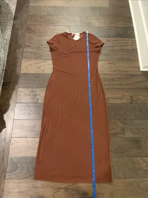 New With Tags Free People Beach Essential Slim Midi Dress Sz M thumbnail 5