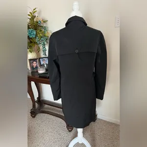 Pelle Studio Women’s Trench Coat – Black – Size XL – Double Breasted thumbnail 3