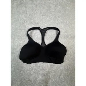 Lululemon Black Racerback Sports Bra Mesh Back Padded Athletic Yoga 4 thumbnail 3