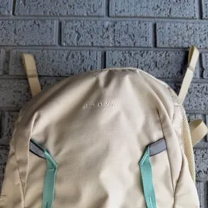 The North Face Vault Laptop Backpack Cream Granola Girl Hiking Outdoor thumbnail 4