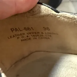 Alegria Paloma‎ Black Leather Embossed Mary Jane Shoes Women Comfort 36 US 6 thumbnail 9