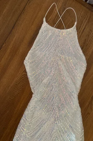 B Darlin Iridescent dress homecoming dance size 5/6 thumbnail 2