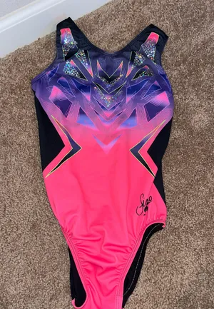 GK Gymnastics Leotard Pink thumbnail 1