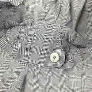 Athleta Pants Womens 2 Gray Plaid Skyline Jogger Woven Elastic Waist Travel thumbnail 7