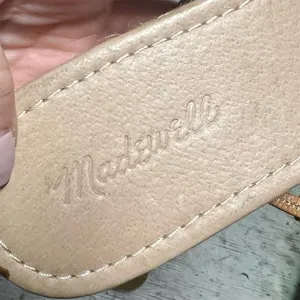 Madewell Kathryn Slide Espadrille Sandals Brown Women's Summer Casual thumbnail 6
