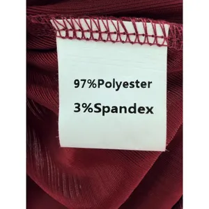 Queen of‎ Sparkles Burgundy Metallic Smocked High Waist Shorts L Gameday Party thumbnail 4
