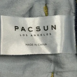 PacSun Eco Two-Tone '90s Boyfriend Jeans Size 25 Straight Cropped Leg Streetwear thumbnail 2