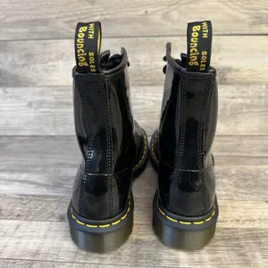 Dr. Martens 1460 Women’s Patent Lamper Lace Up Boots Shiny Black US 7 W /US 6 M thumbnail 6