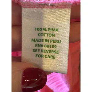 Lilly Pulitzer Dress Women Small Pink Pima Cotton‎ Slub Knit Casie Mini Tee Boho thumbnail 10