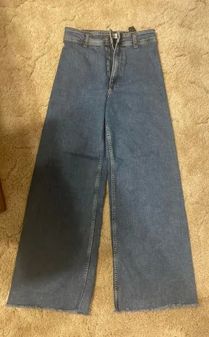 ZARA Marine Denim Jeans thumbnail 1