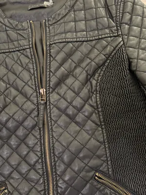 Love Token Faux Leather Moto Jacket thumbnail 2