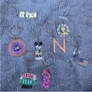 Assorted Keychains (10 Count) Pink thumbnail 6
