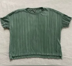 Marc New York Mint Green Textured Blouse size M thumbnail 1