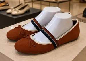Birdies Hummingbird Flats Brown Mary Jane‎ Strap Ballet Flats Preppy Comfort 9.5 thumbnail 1