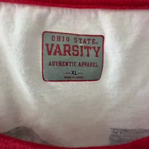 Ohio Ohio State varsity authentic apparel women’s extra large jersey Red Size XL thumbnail 4