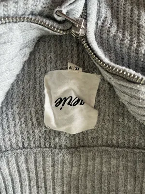 Aerie Waffle Kinit Quarter Zip Sweater thumbnail 4