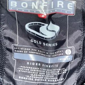 Bonfire Snowboarding - light blue pants - Gold Series - Large thumbnail 6