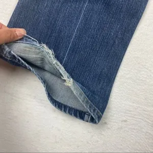 7 For All Mankind Y2K Vintage Medium‎ Wash Bootcut Jean thumbnail 3