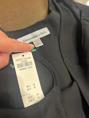 Abercrombie & Fitch Black Layered Cami Dress thumbnail 2