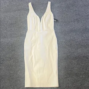 Lulus Elegant‎ Bone White Sleeveless Dress thumbnail 7