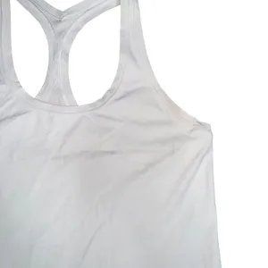 Lululemon White Racerback Tank Top‎ Womens Size 8 thumbnail 3