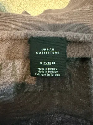 Urban Outfitters Purple Acid Wash Champion Off The Shoulder Sweatshirt Size S/M thumbnail 5