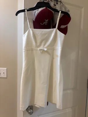 French Connection White Mini Dress thumbnail 2