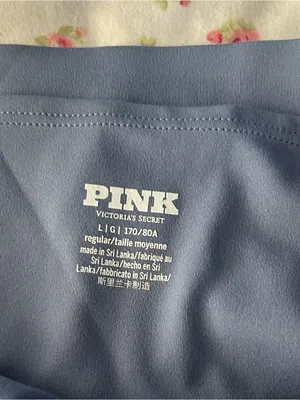 PINK High-Waist Flared Yoga Pants - Slate Blue thumbnail 3
