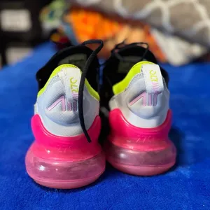 Nike Black and Pink Running Shoes thumbnail 4