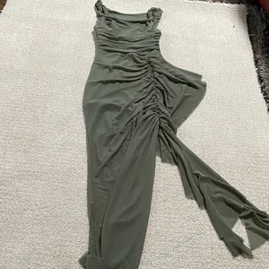 Elegant Asymmetrical Green Dress Saints & Secrets Size XS thumbnail 12