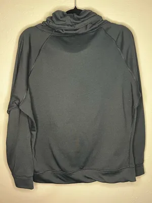 Nike Dri-Fit Black Funnel‎ Cowl Neck Athletic Sweater thumbnail 8