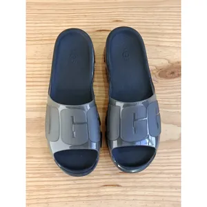 UGG Jella Clear Slide Sandals Black Transparent Chunky Lug Sole Women's US 8 thumbnail 3