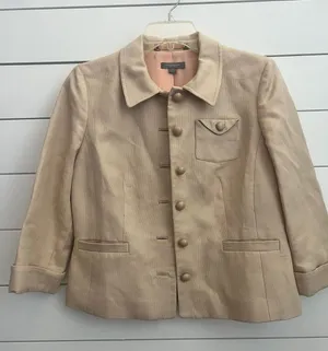 Ann Taylor ‎ Jacket size 6 linen and cotton thumbnail 1
