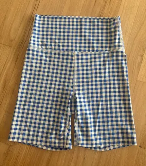 All in Motion Gingham Bike Shorts thumbnail 1
