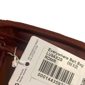 Lululemon Everywhere‎ Belt Bag Red Merlot Maroon Sporty Fanny Pack Travel NWT thumbnail 3