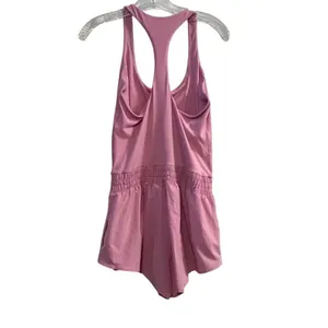 Offline Women's Pink Racerback Romper Size L Casual Summer One-Piece Flaw‎ thumbnail 10