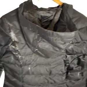 The North Face Black Down Fill Quilted Zip Up Winter Puffer Coat Women’s Large thumbnail 9