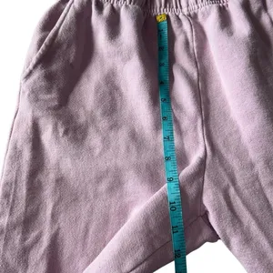 Y2K Sweatpants Billabong Smiley Daisy Dusty Pink Surf Skate Joggers Medium thumbnail 4